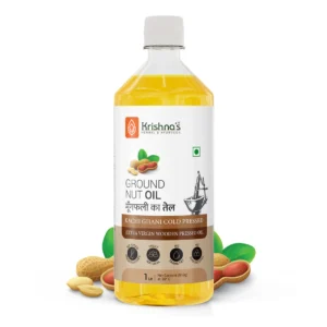 Ground Nut Oil | Heart Health | Made using raw ingredients (not pulp)