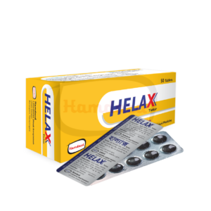 Helax Tablet 50 pieces box and blister pack by Hamdard Bangladesh